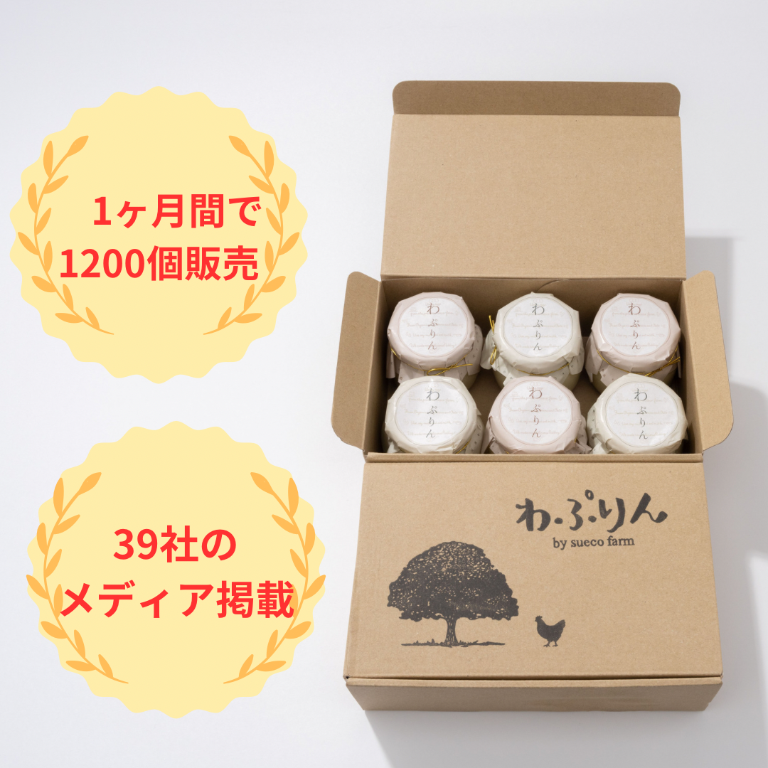 牛乳を使わない優しいプリン(オーツミルク&ソイミルク計6個)