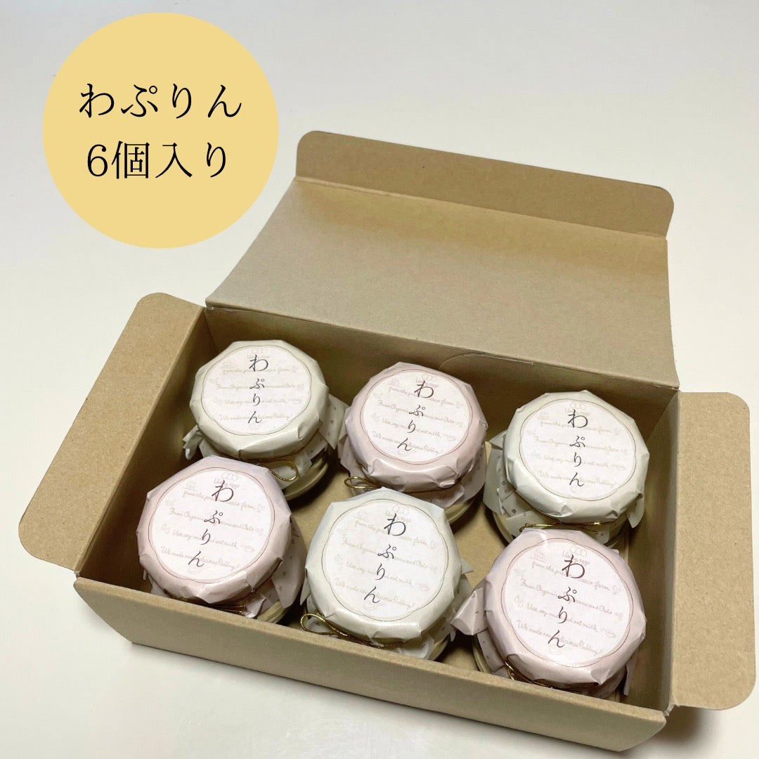牛乳を使わない優しいプリン(オーツミルク&ソイミルク計6個)