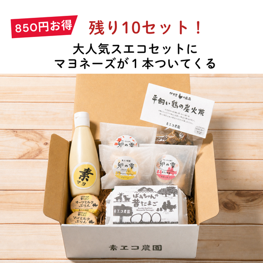 【850円お得】マヨネーズ付きスエコセット