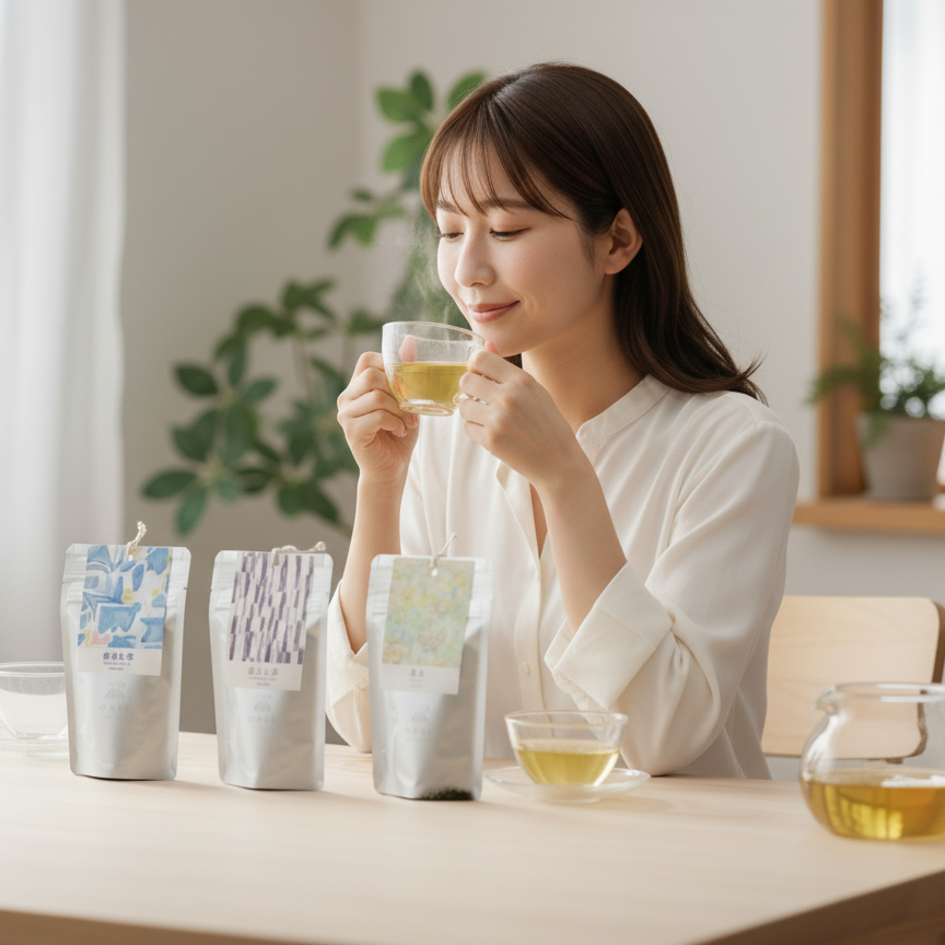 日南茶藝さんの無農薬お茶3種セット