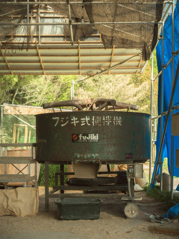 餌を混ぜるための撹拌機